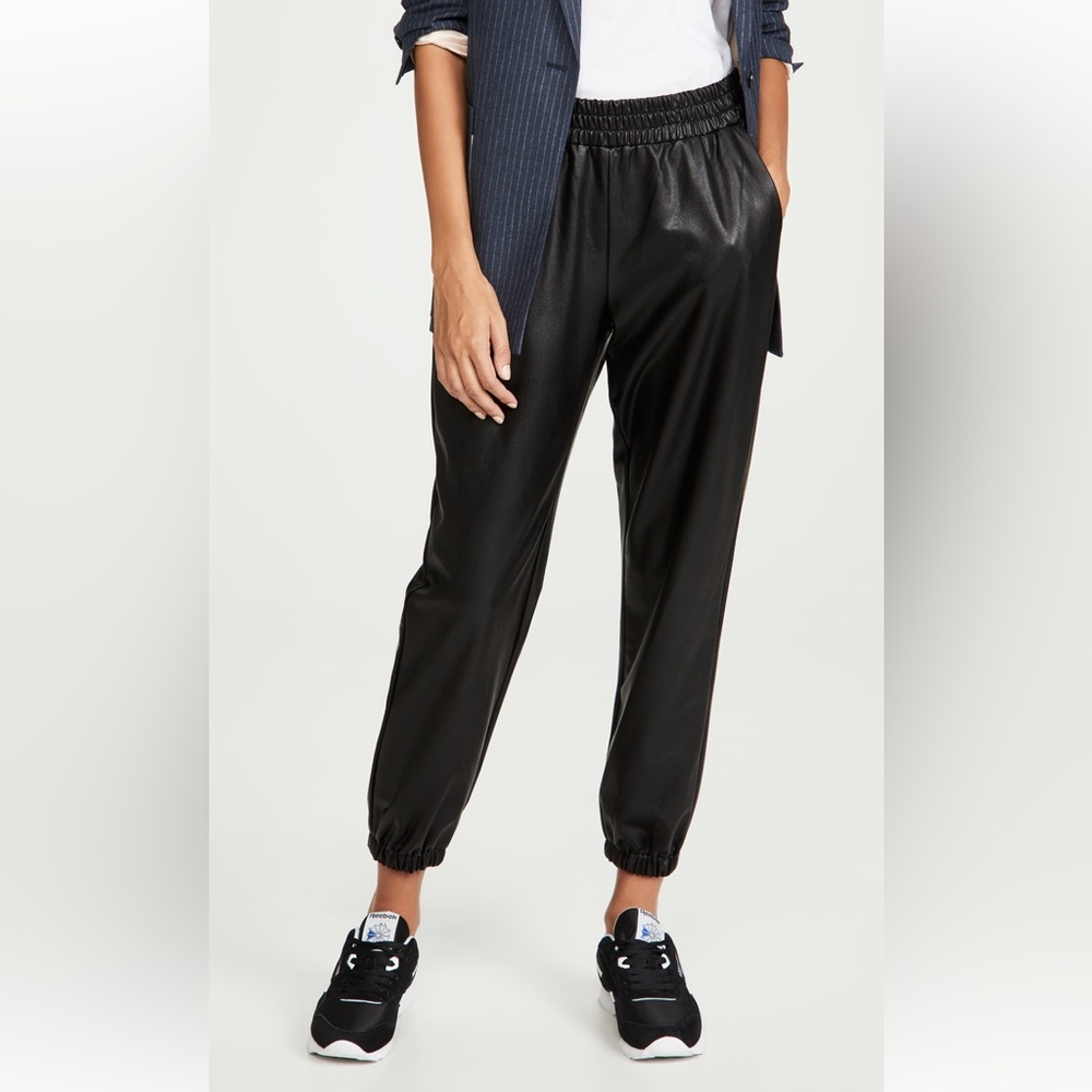 Amanda Uprichard Beacon Faux Leather Pants